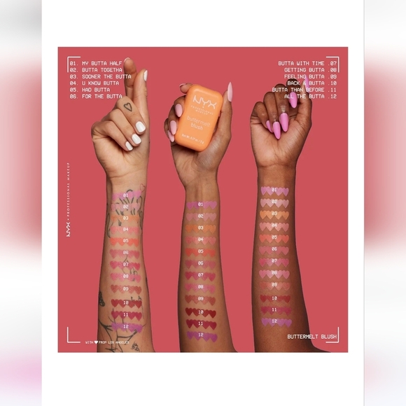 NYX Professional Makeup Buttermelt Blush Vibrant U Know Butta 04 - Picture 6 of 7